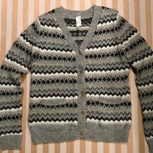 Kids Button Up Sweater